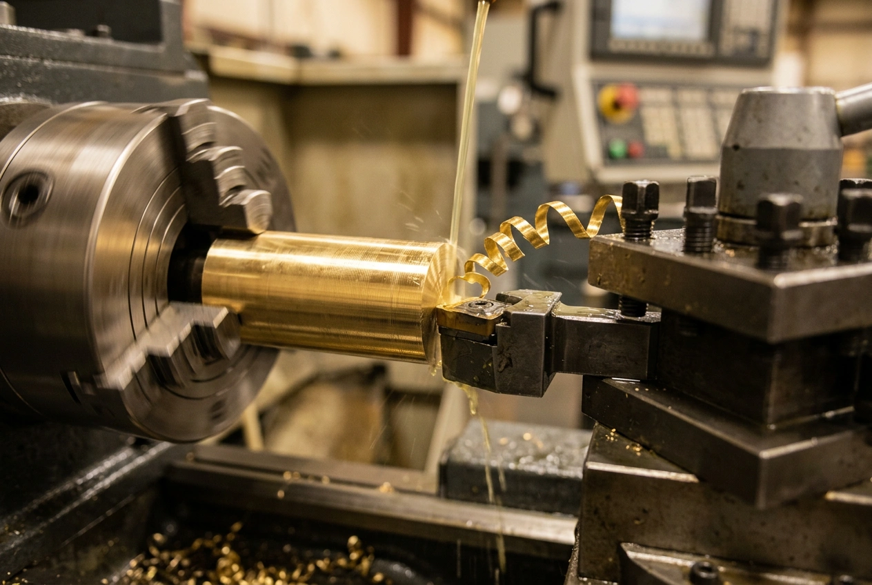 Quality inspection of brass CNC machined connector bodies